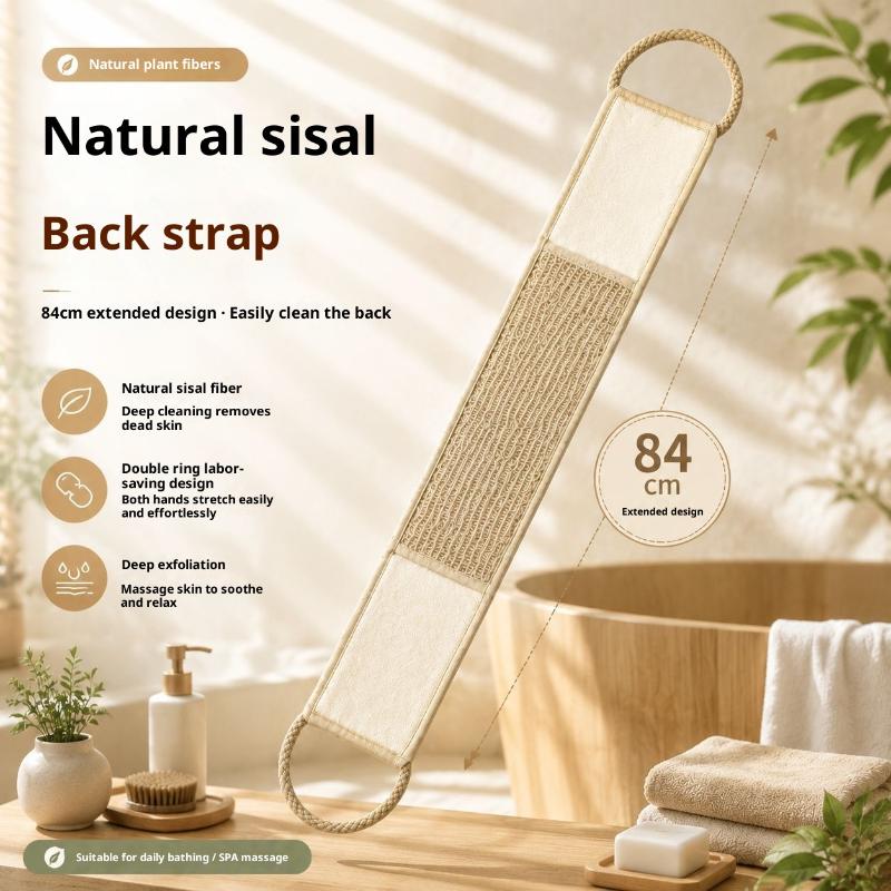 Body Loofah Natural - 【B】Natural Soft Sisal Fiber Exfoliating Loofah