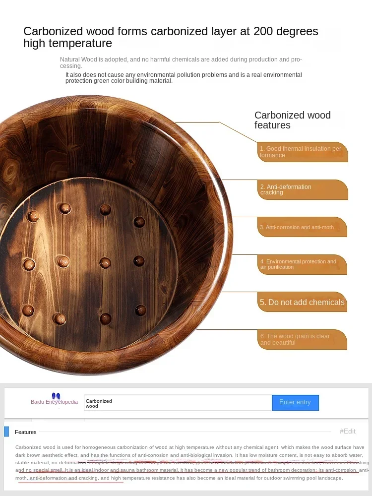 Wood Foot Spa Barrel - Fumigat - огляд і ціна Wellness Spa And Massage