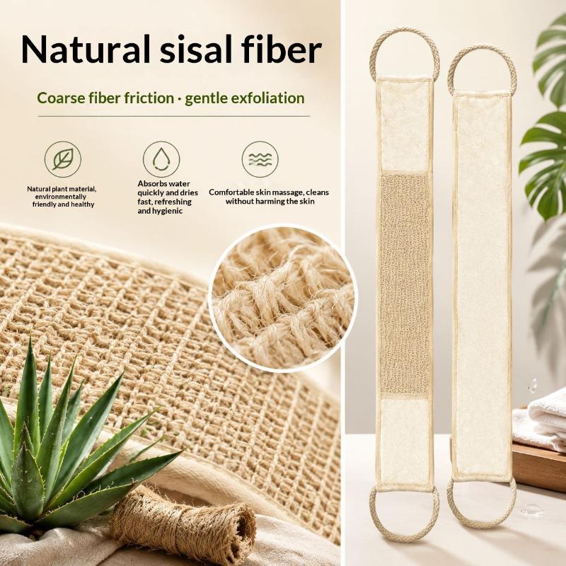 【B】Natural Soft Sisal Fiber Ex - огляд і ціна Body Loofah Natural