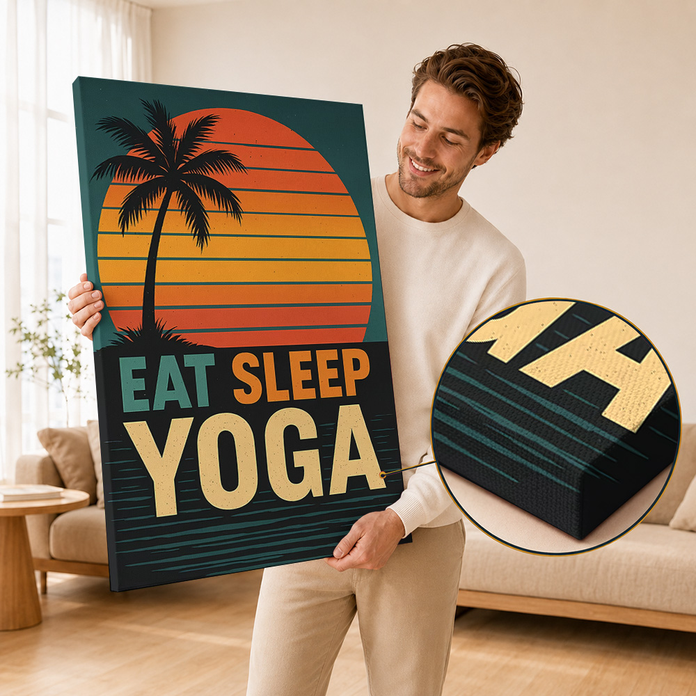 Yoga Canvas Print Poster Perso - огляд і ціна Spa Wellness Yoga
