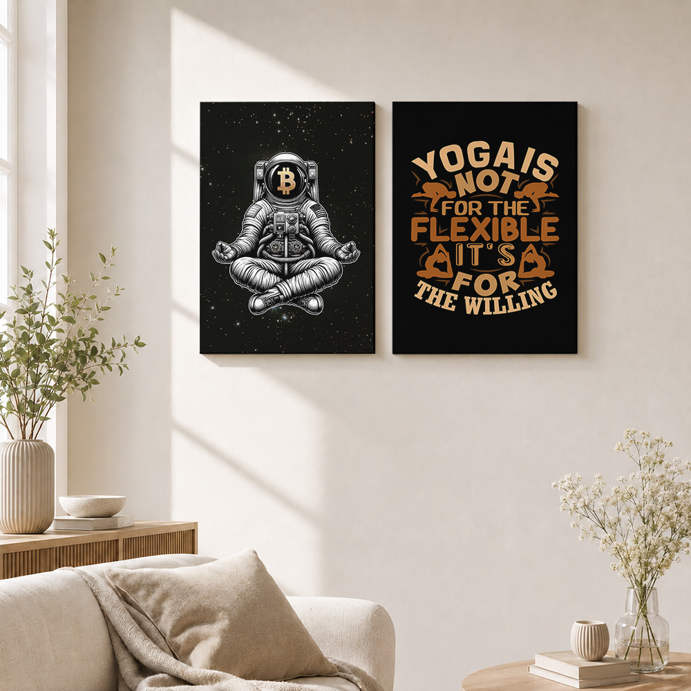 Yoga Canvas Print Poster Perso - огляд і ціна Spa Wellness Yoga