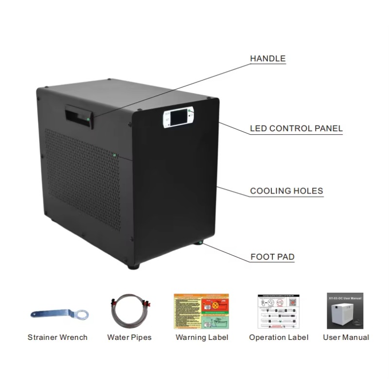 Water‑Cooled Ice Bath Chiller  - огляд і ціна Xy Spa & Wellness George Town Photos