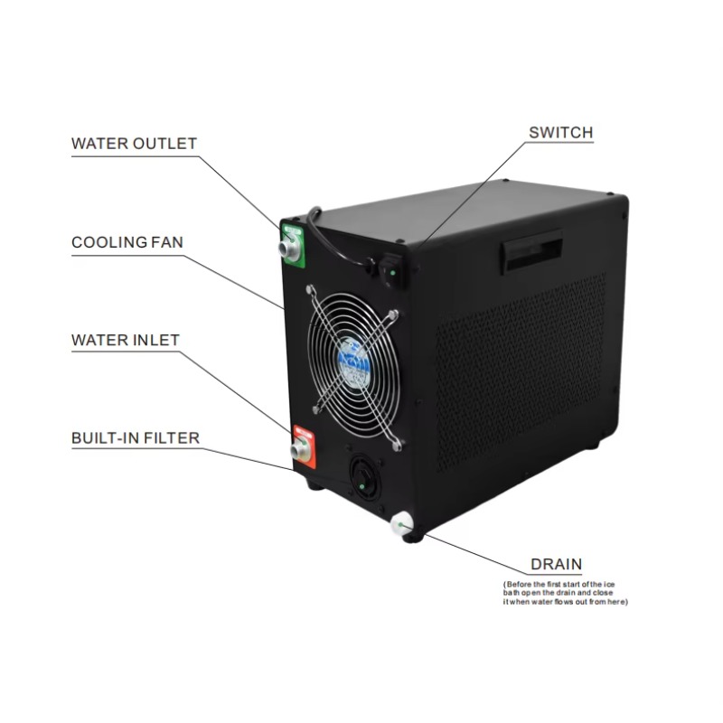 Water‑Cooled Ice Bath Chiller  - огляд і ціна Xy Spa & Wellness George Town Photos
