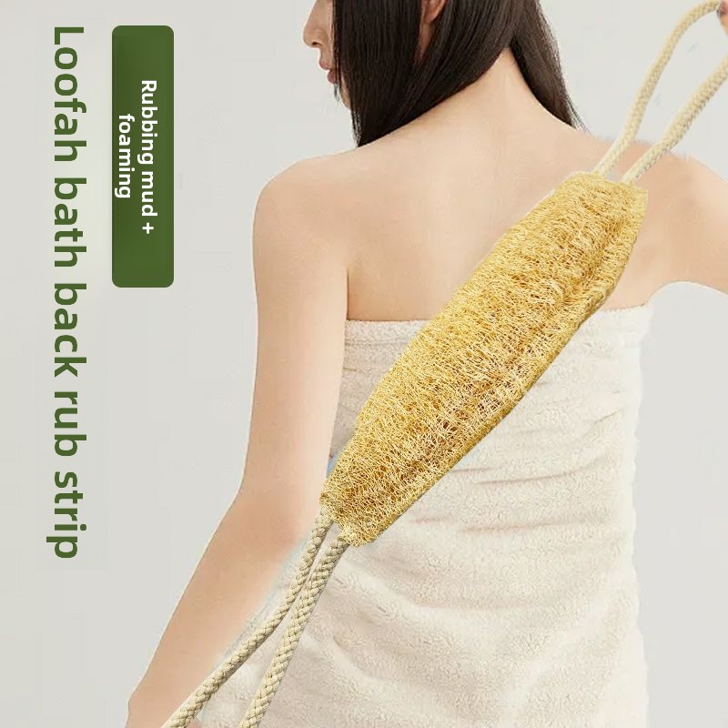 Loofah Bath Scrubbing Tool, Na - огляд і ціна Body Loofah Natural