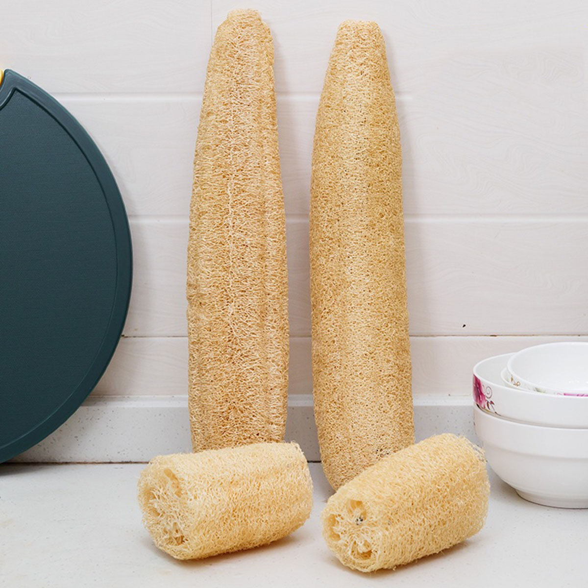 1pcs Natural Loofah Sponge Mul - огляд і ціна Body Loofah Natural