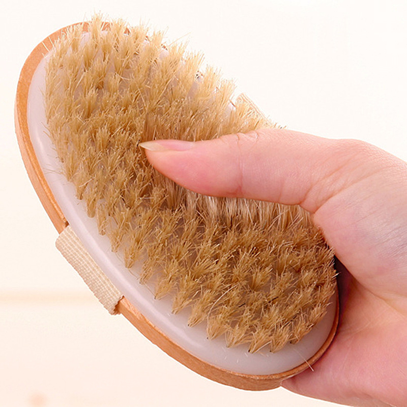 Wet Dry Skin Body Brush Natura - огляд і ціна Body Loofah Natural