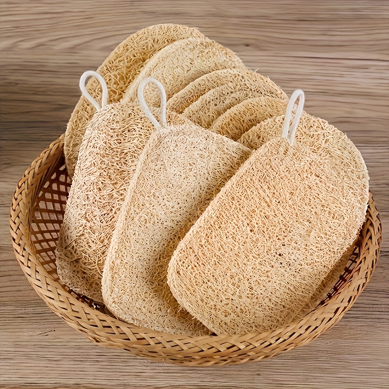 Natural Loofah Exfoliating Spo - огляд і ціна Body Loofah Natural