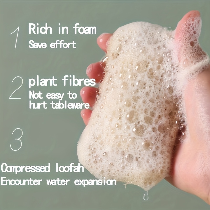 Natural Loofah Exfoliating Spo - огляд і ціна Body Loofah Natural