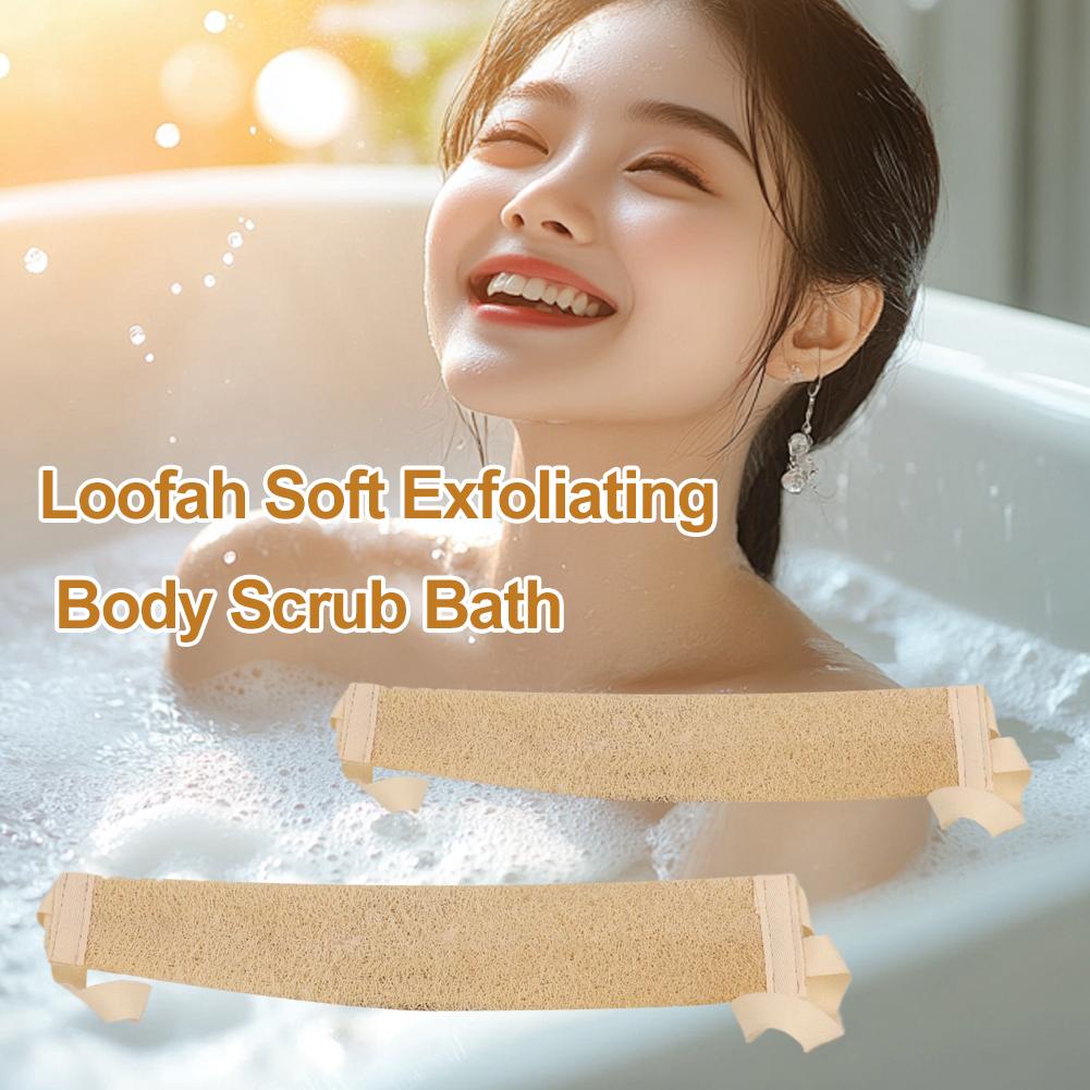 Natural Loofah Skin Ccrubbing  - огляд і ціна Body Loofah Natural