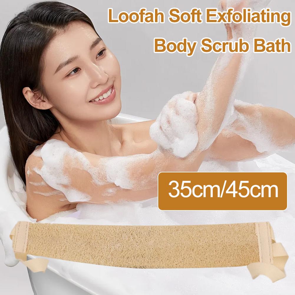 Natural Loofah Skin Ccrubbing  - огляд і ціна Body Loofah Natural