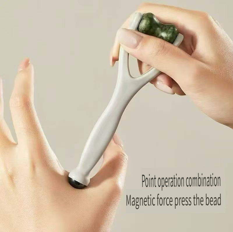 1pc Natural Jade Finger Massag - огляд і ціна Wellness Spa And Massage
